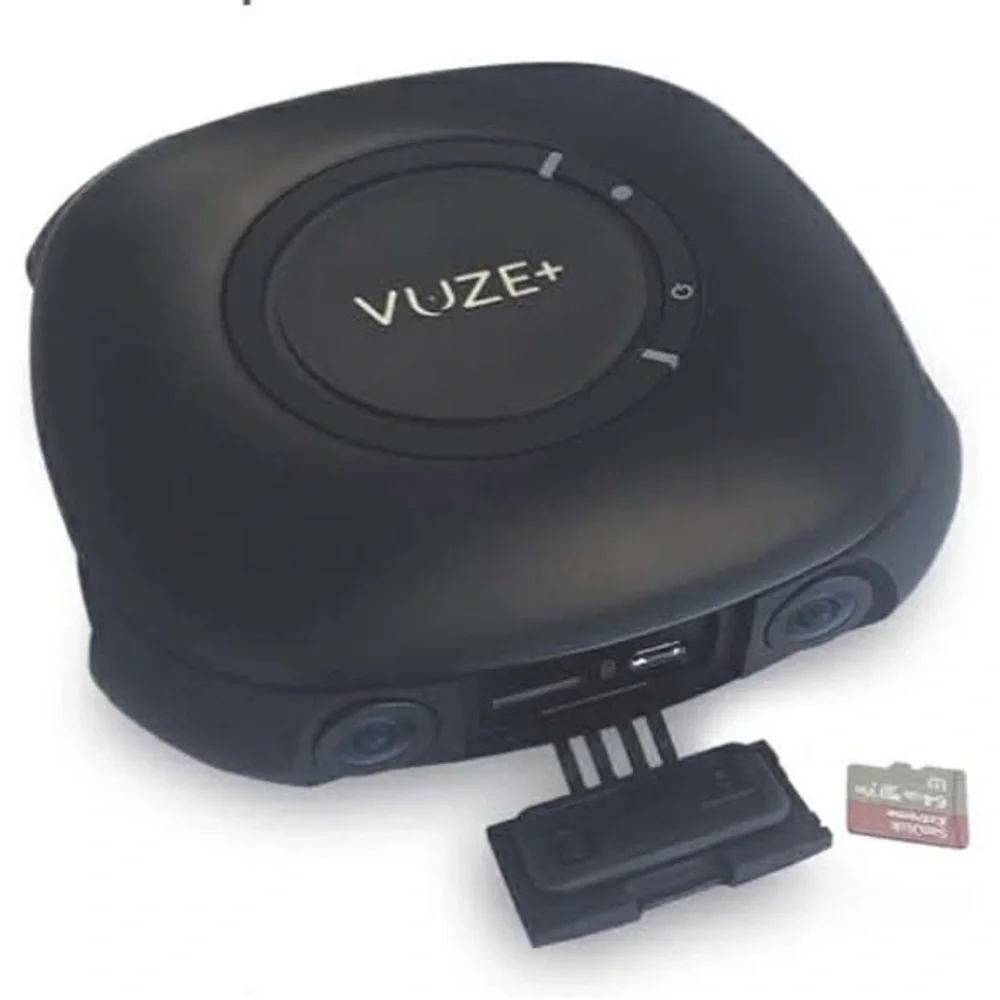 📦 BUNDLE: VR 360° Filmmaker - Vuze+ 4K 3D Camera, Gear 360, Case, & Memory Cards